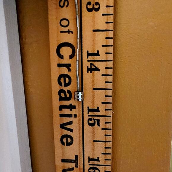 VTG Sterling Silver & Malachite Turtle Earrings Tube and Bead Necklace Set 1970s - Picture 7 of 8